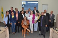 19ª sessão ordinária da Câmara homenageia Tomaz Gonçalves, Ruy Azeredo e Mônica Braunner com título de cidadão portuense