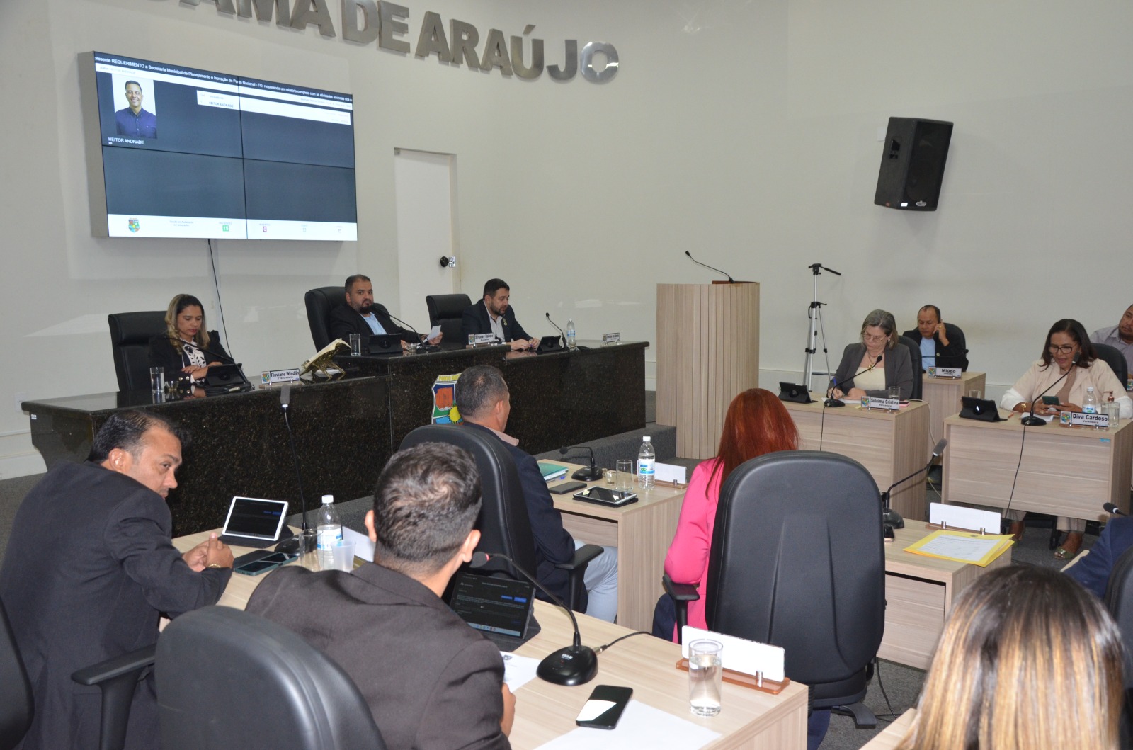 Câmara de Porto Nacional realiza 37ª sessão ordinária do ano de 2025