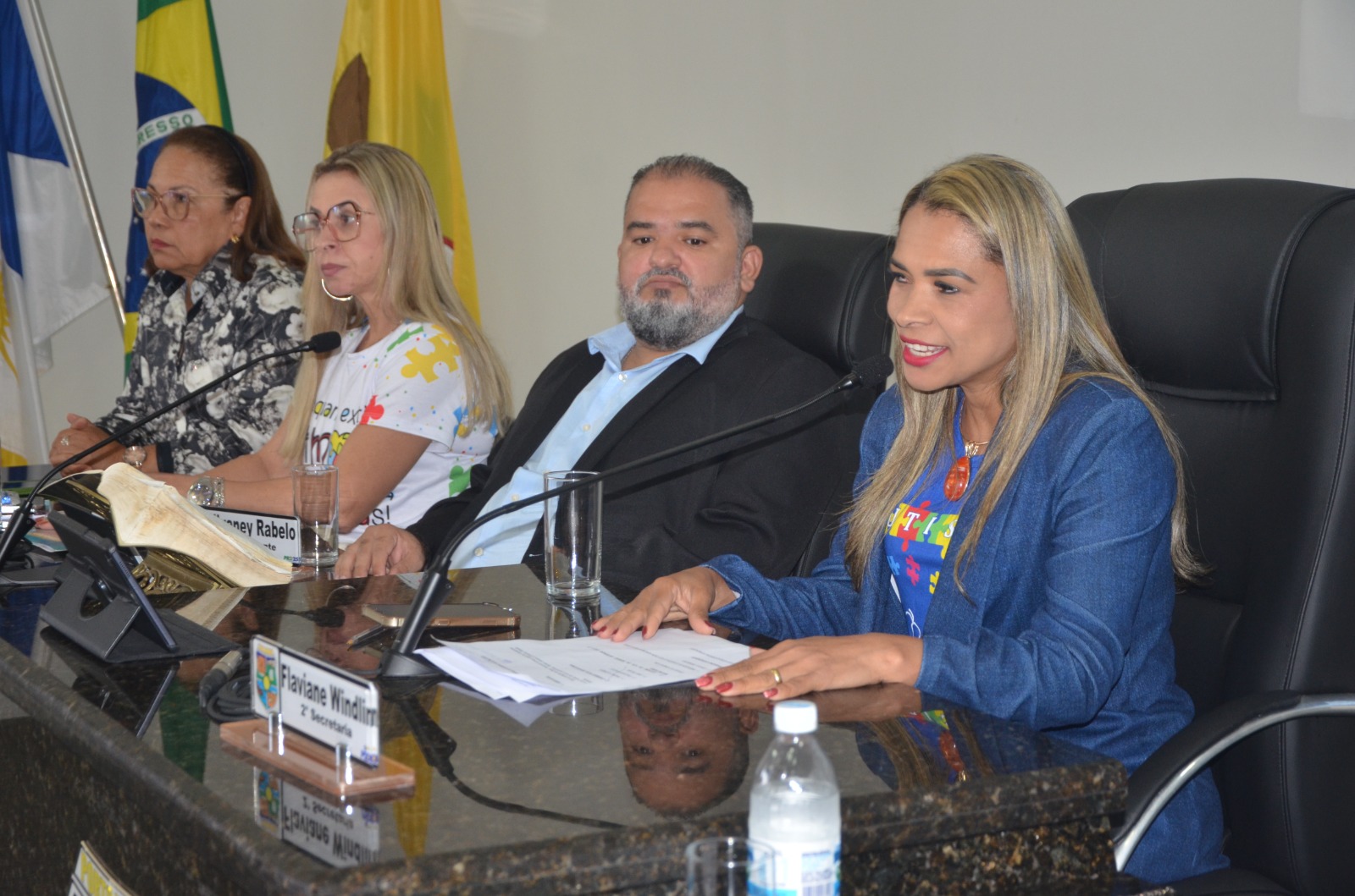 Câmara de Porto Nacional realiza sessão solene de abertura do Abril Azul e reforça compromisso com a causa autista