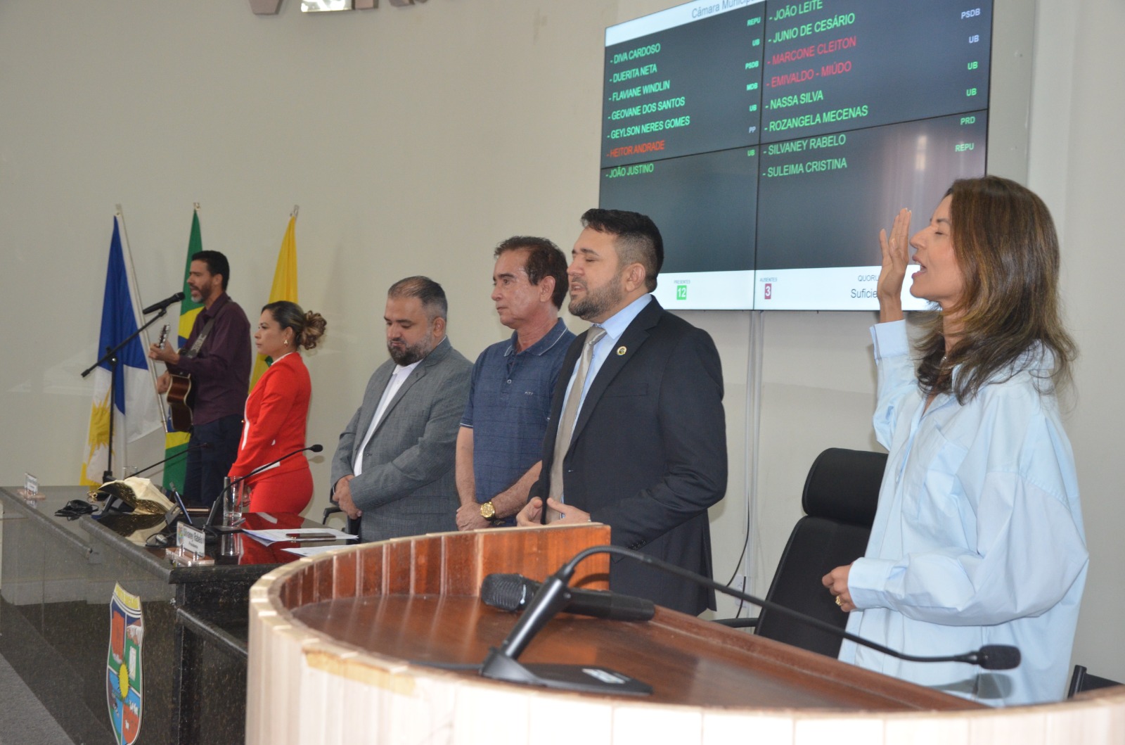 Câmara Municipal de Porto Nacional inicia ano legislativo com devocional e mensagem de otimismo