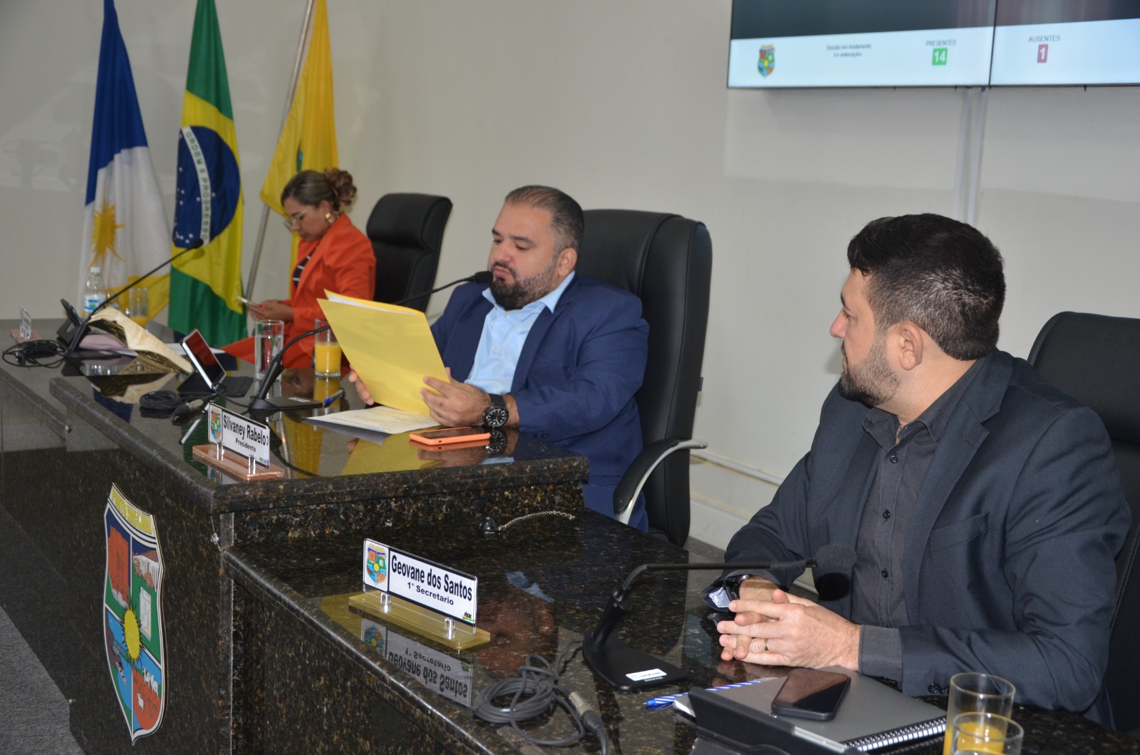 Câmara Municipal de Porto Nacional registra sentimento de pesar pelo falecimento de Monsenhor Jones e do empresário Inácio Cesar Andrade