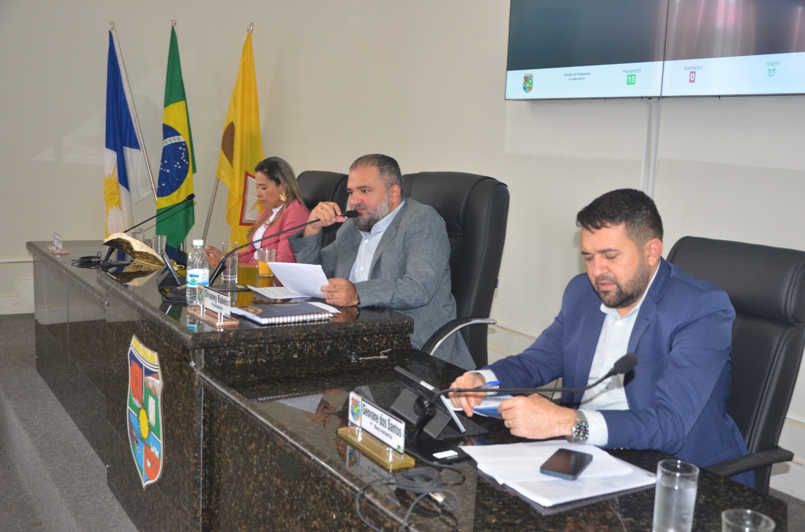 Câmara Municipal realiza 12ª Sessão Ordinária 