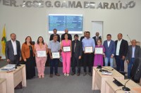 Câmara Municipal realiza entregas de moção de aplausos e título de cidadão portuense a personalidades do município 