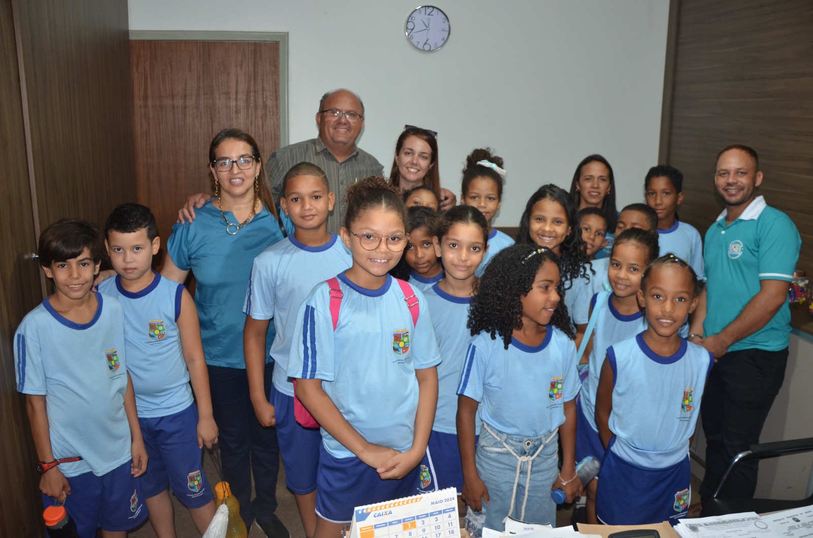 Câmara Municipal recebe vista especial dos alunos da Escola Municipal União e Progresso 