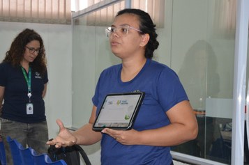 Diretora de vigilância em Saúde do Município, Jaqueline Luciana