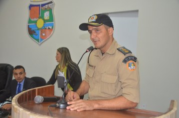 Comandante do 5º BPM, Tenente-Coronel José Batista Freitas
