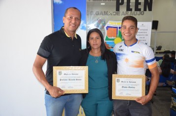  Vereadora Joelma do Luzimangues, Otávio Queiroz e Professor Ronaldo Gomes