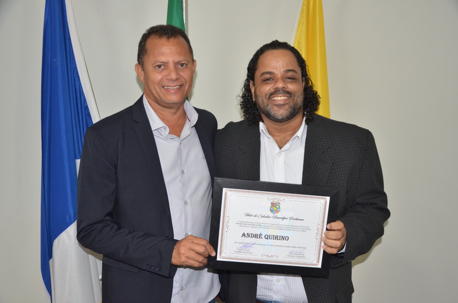 HOMENAGEM ANDRE QUIRINO