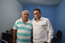 Presidente recebe visita de conselheiro do Tribunal de contas