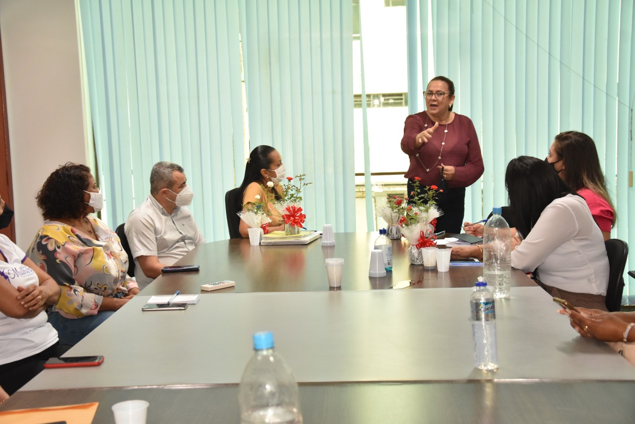 Presidenta da Câmara Municipal de Porto Nacional participa de reunião com o Grupo Coletivo de Mulheres em Movimento