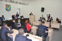 Câmara Municipal aprova por unanimidade contas consolidadas do exercício de 2013, do ex-Prefeito Otoniel Andrade