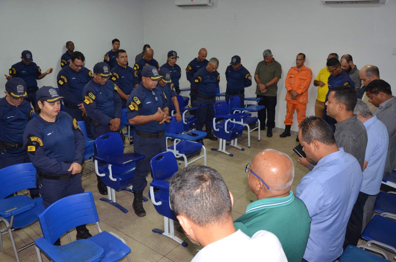 Câmara participa de aula inaugural do curso de armamento e tiro da Guarda Municipal de Porto Nacional 