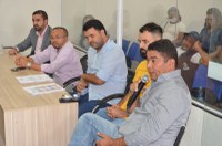 Secretário da Infraestrutura e representante da Empresa responsável por obras no setor Guaxupé, prestam esclarecimentos na Câmara Municipal 