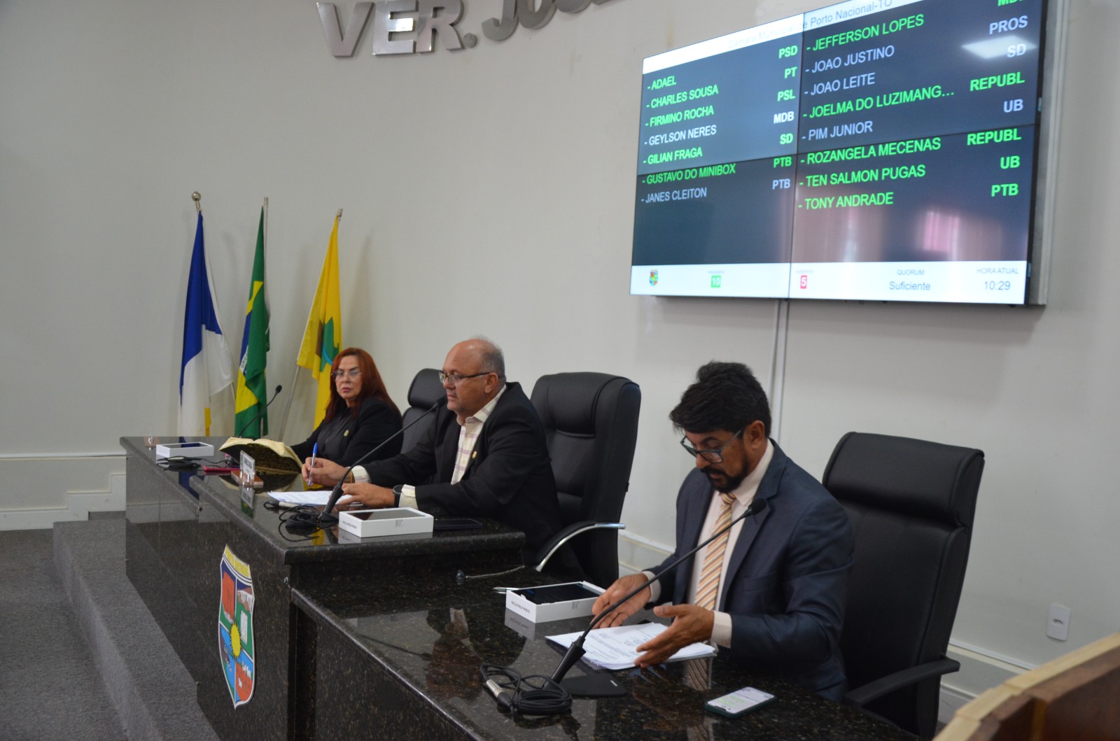Câmara de Porto Nacional inicia as atividades legislativas do ano de 2024